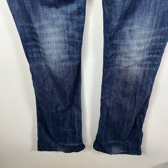 Joes Jeans Rocker Skinny Flare‎ Womens 31x36 Blue Western Rocker Cowgirl Y2K - Picture 9 of 11